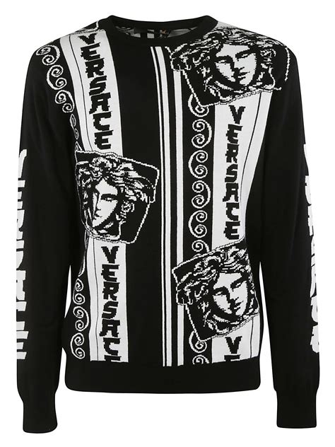 versace pullover outlet|versace jumper men's.